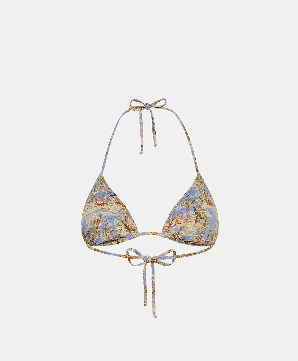 Donne Momonì Costumi Da Bagno-Costume Marine A Triangolo A Triangolo - Ceruleo Multicolor